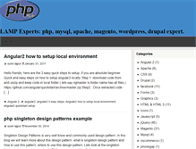 Tablet Screenshot of phptechi.com